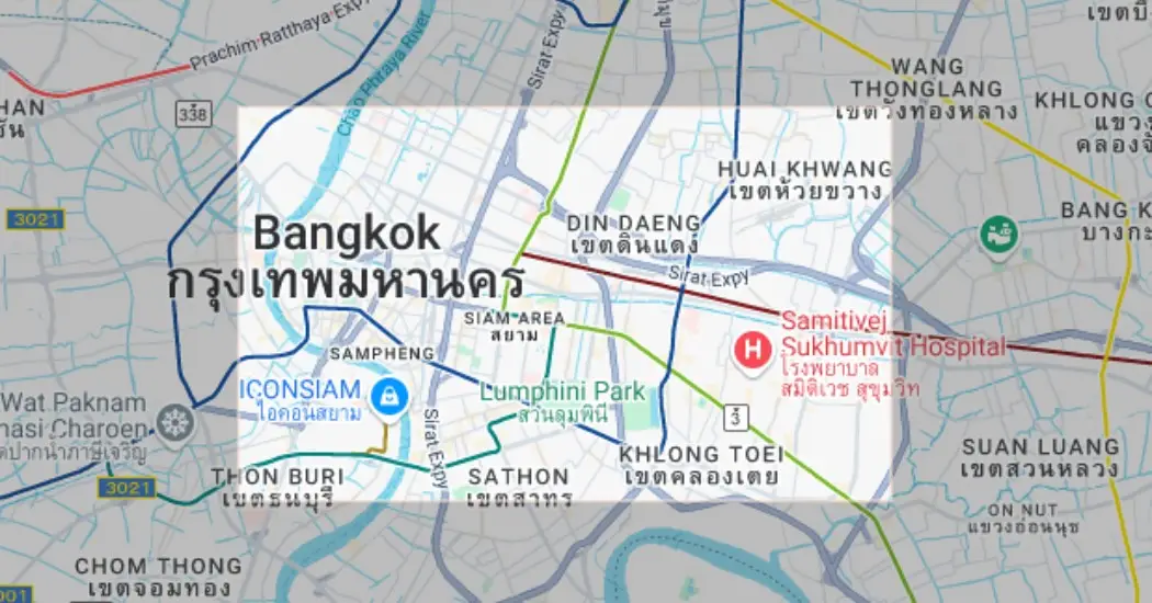 Siam Amazing Water Park ticket pickup areas for transfer
