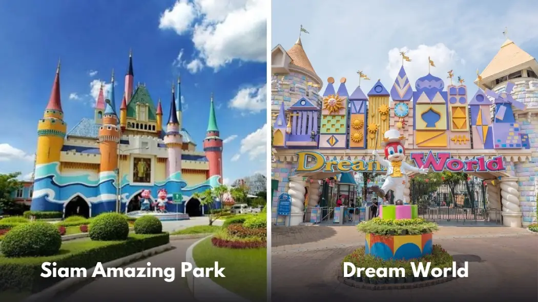 The entrance of Siam Amazing Park and Dream World