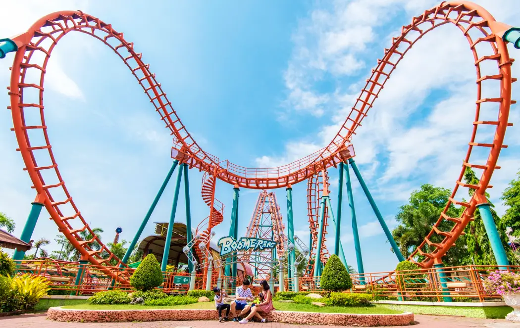 Siam Amazing Park’s Boomerang ride