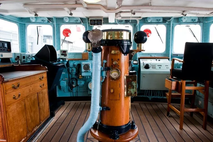 Royal Yacht Britannia&#039;s Bridge